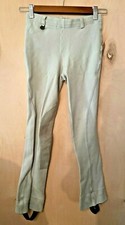 On Course Child Size 12 Tan Cotton/Lycra Jodhpurs with Drawstring