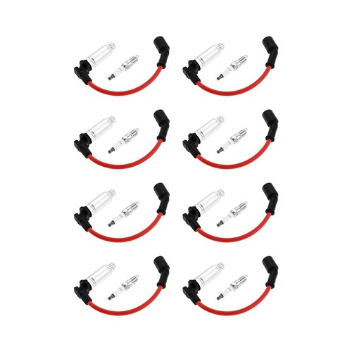 8Set 41-110 Spark Plugs&M8-48322 Spark Plug Wire For 2007-2014 Chevy Avalanche - Picture 5 of 12