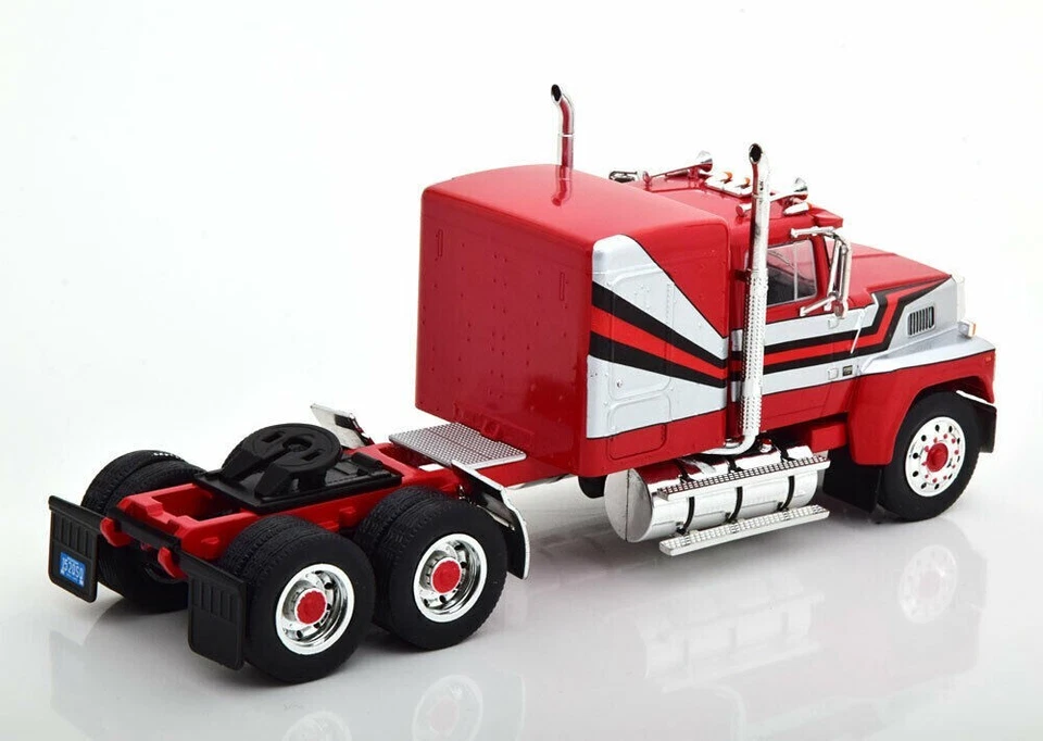 IXO 1/43 TRUCK TRACTOR CAB TR052 FORD LTL-9000 1978 Rosso bianco/Red white USA - Immagine 4 di 4
