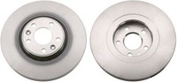 2X TRW DF6208S Bremsscheibe FüR Renault
