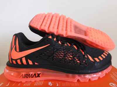 Nike Air Max 2015 Black Lava Women's Athletic Shoes 746683-011 Size 8