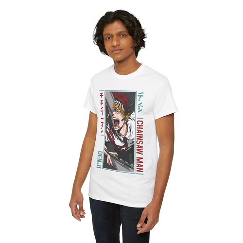 Denji Chainsaw Man Shirt Makima Anime Tee T-Shirt Pochita Manga Otaku Unisex - Imagen 29 de 46