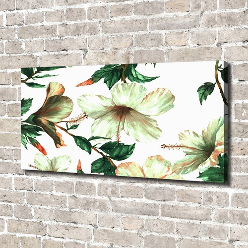 Tulup Image Sur Toile Tableau Imprimé 140x70cm - Motif Floral