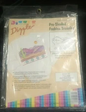 Rare 90's Dizzler Pre Shaded  Fashion Transfer Iron On 14" X 17" Sheet Southwest