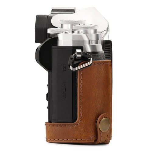 Olympus OM-D E-M10 Mark IIIs, OM-D E-M10 Mark III Leather Camera Half Case - Picture 9 of 25
