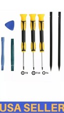 Security T6 TR8 TH10 Torx Bit Screwdriver Open Pry Repair Tool Kit For PS4 XBOX