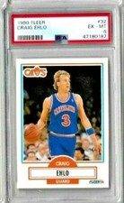 1990 Fleer Craig Ehlo PSA 6