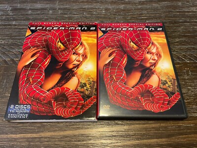 Spider-Man 2 (DVD, 2004, 2-Disc Set, Special Edition, Fullscreen) Used