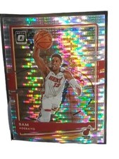 BAM ADEBAYO Silver Pulsar Prizm 2020-21 Donruss Optic 52 Heat