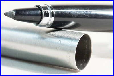 1980er Parker 45 Stylus / Edelstahl / für Faser- PEN- Minen / England - Bild 1 von 4