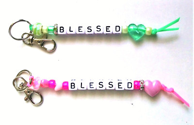 Faith ''BLESSED'' Key Rings-Luggage Tags