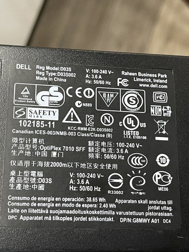 ELO Touch Solutions Screen With Stand Dell Optiplex 7010 Epson Receipt Printer - Picture 16 of 23