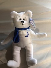 Limited Treasures  Elvis  1998 Special Edition Beanie Bear White/NOS Chase Bear