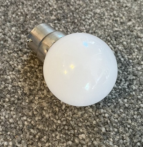 3er Set LED Golfball matt Glühbirnen B22 Bajonettverschluss BC 1,5W LED 15W - Bild 3 von 4