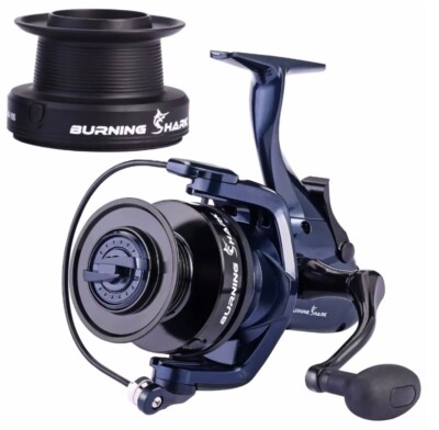 burning shark fishing reel series Trolling Saltwater Level Wind Reels, Drag Reels Boat Ocean Fishing for Sea Bass Grouper Salmon-SHA40 : Sports & Outdoors Burning Shark Fishing Reels- 12+1