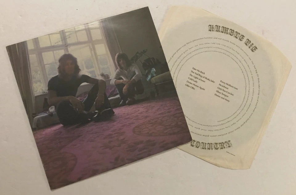 Humble Pie Town Country IMSP 027 Immediate Record UK Import Vintage '69 LP Vinyl - Image 3 of 4