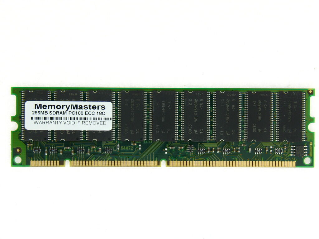 256MB SDRAM PC100 ECC UNBUFFERED DIMM 168PIN 18 Chip | eBay 256MB SDRAM PC100 ECC UNBUFFERED DIMM 168PIN 18 Chip | eBay
