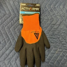 Ansell ActivArmr Cold Weather Hi-Viz Glove 97011 Size M 9 New