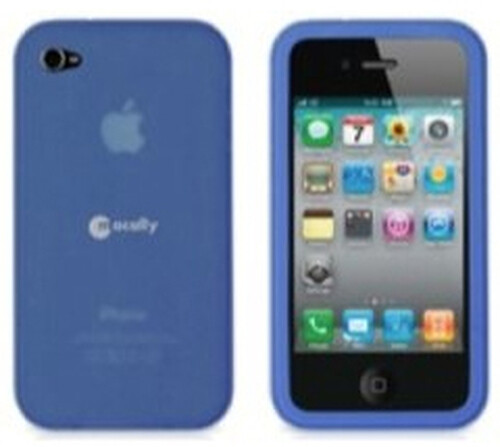 Macally TRIBANDN-P4 Cover Blu marino (navy) Custodia per cellulare iPhone 4 - Foto 1 di 4