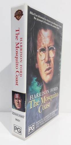 THE MOSQUITO COAST HARRISON FORD THRILLER ADVENTURE ACTION VHS MOVIE LIKE NEW - Picture 2 of 4