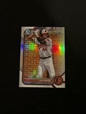 2022 Bowman Draft Baseball Chrome 1st Refractor Jud Fabian Card Orioles