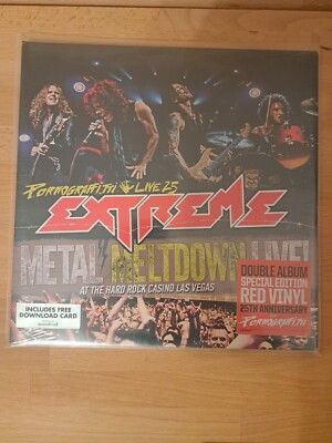 EXTREME - Pornograffitti Live 25 - Metal Meltdown Live ! rotes Vinyl