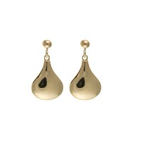 Ladies Jewellery 9ct Yellow Gold Polished Drop Earrings Ap0151 Ladies Jewellery 9ct Yellow Gold Polished Drop Earrings Ap0151