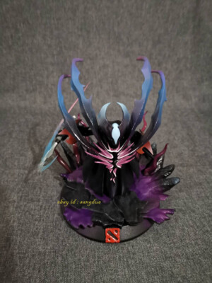 Customized DOTA2  Spectre H20 cm Blue Collectible Game Painted Resin Model