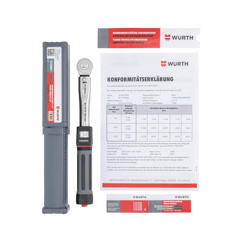 Beta 605E/5 - Chiave Dinamometrica A Cricchetto - 1 / 5 Nm - Attacco Da 1/4 - Foto 9