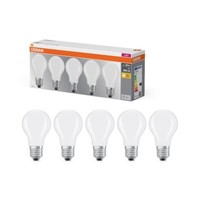 5Er Pack Osram Led Base Classic Matt Filament Lampe A60 E27 7W 2700K Wie 60W