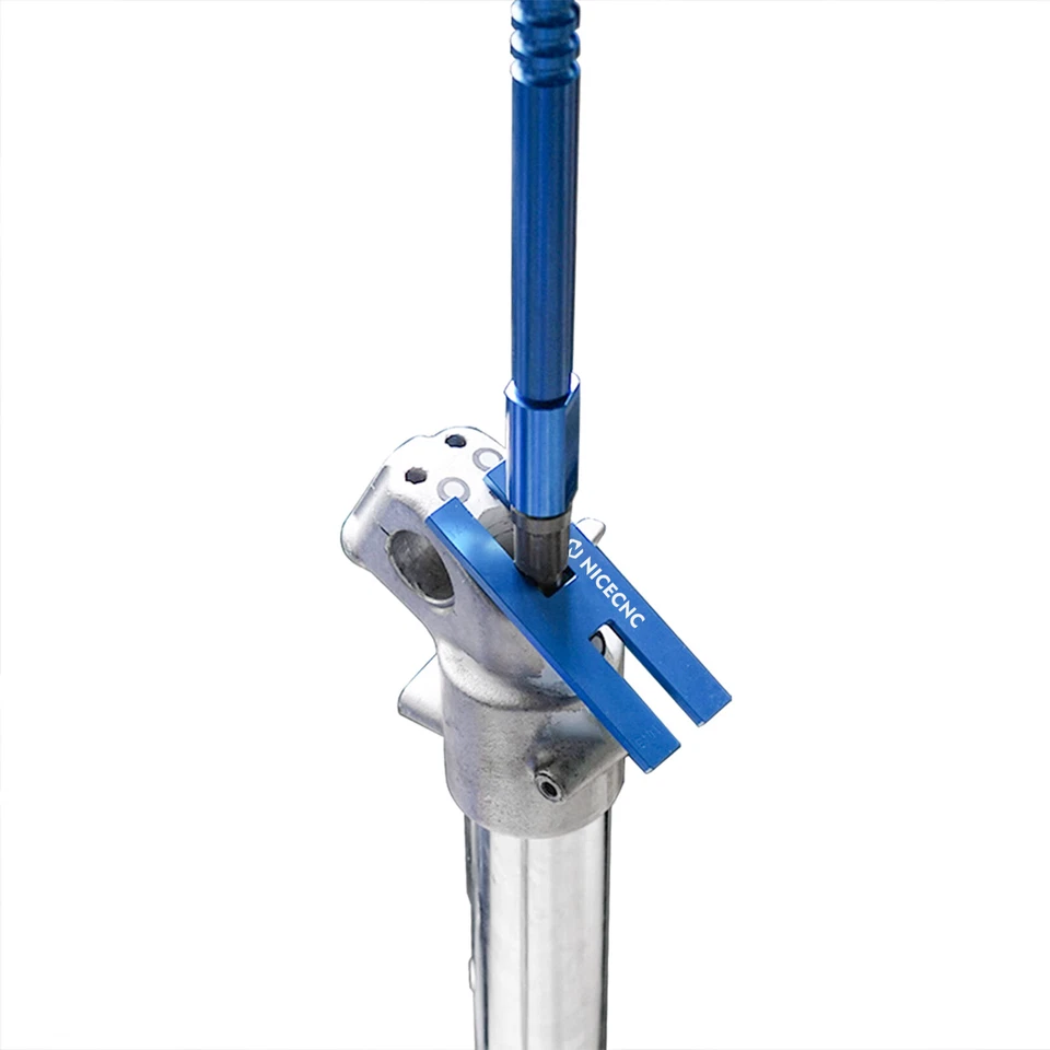 Kit de ferramentas de sangramento de garfo de motocicleta universal para Honda CBR Yamaha YZF R1 R6 - Imagem 2 de 4