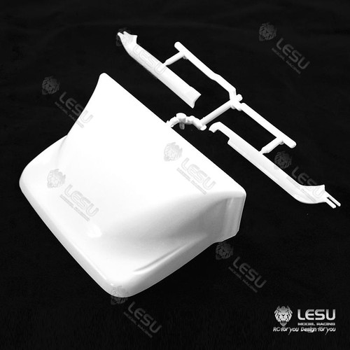 Plastic Cabin Roof Spoiler for 1/14 LESU 700 Tractor Truck Trailer Flatbed - Picture 7 of 8