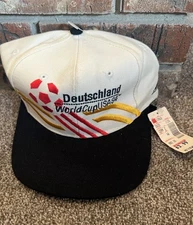 World Cup USA 94 Vintage Adjustable Hat Apex  One Deutschland W Tags Germany