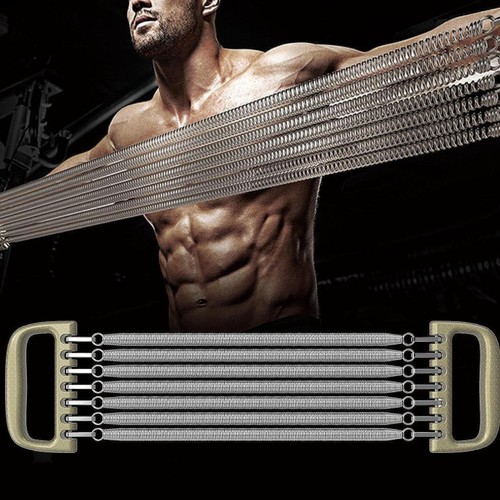 Spring Chest Expander Bodybuilding Arm Muskeltrainer zum Dehnen - Bild 1 von 7