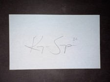 Keyvius Sampson, REDS (2015 Debut) SIGNED 3x5 Index Card (HS)