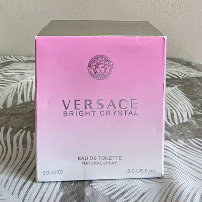Versace Bright Crystal Eau de Toilette Spray 3.0 fl oz Regular Size