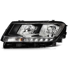 Left Headlight Assembly Halogen Amber Lens for TIGUAN 2018-2021 Part 5NL941005