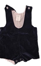 Baby Boden Velvet Romper with Snap Closure Vintage Size 9 months Classic Style