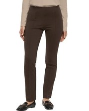 New, Banana Republic Women's Pull-On Straight Leg Ponte Pants, Brown, Size Small