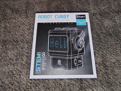 Robot Cubby AI Toy Smart Programmable Voice Control Bluetooth 8 Features NIB