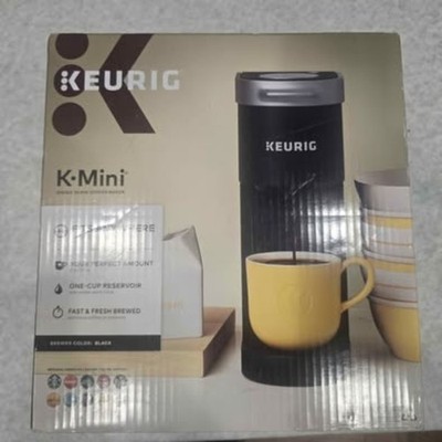 *BRAND NEW SEALED* Keurig K-Mini Coffee Maker, black/silver