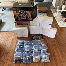 LEGO 75192 Star Wars Millennium Falcon 7541 Pieces Complete Original Box Manuals