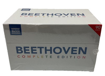 BEETHOVEN - COMPLETE EDITION Naxos 90 CD Boxed Set - New & Sealed 2019