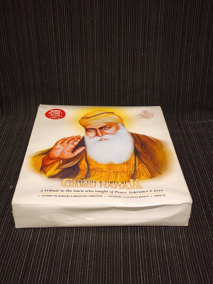 The Life & Times of Guru Nanak CD-ROM & Audio CD Pack 1997 Windows Mac Vintage - Image 3 of 4