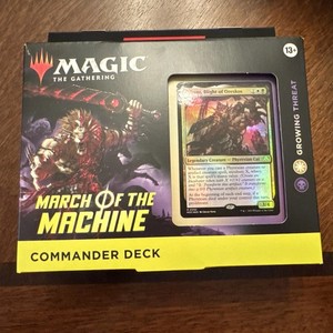 mtg growing threat card list Magic: The Gathering March of The Machine Commander Deck with the exception of basic lands Growing Threat Mtg | eBay
