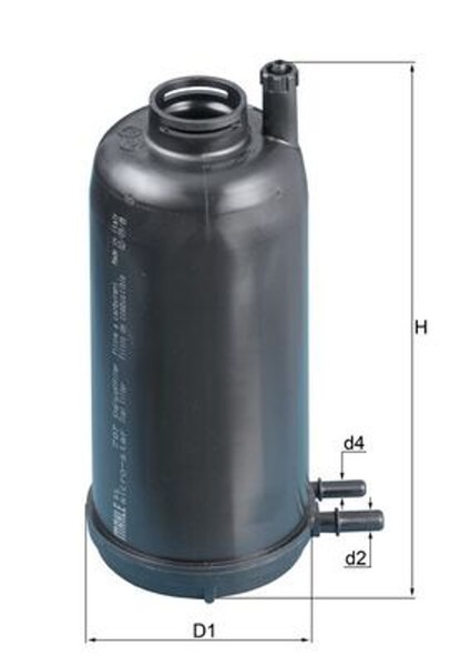 Kraftstofffilter Knecht KL 707D Leitungsfilter FüR Iveco Daily Canter Otokar 4 7-image