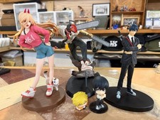 Chainsaw Man Figure Set Denji Power Aki Chibi Figures 5pc
