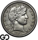 1912 Barber Quarter, Choice VF++/XF