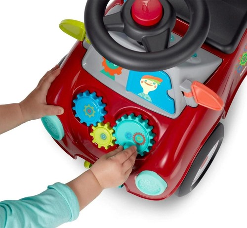 Radio Flyer Creativity Car Ride-on and Push Walker Multicolor Under-seat storage - Picture 21 of 42