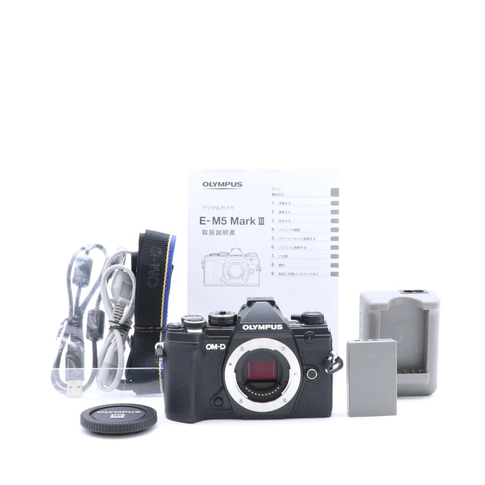 Olympus OM-D E-M5 Mark III noir sans miroir ShutterCount 4853 [Top Mint] #8020 - Photo 2/4